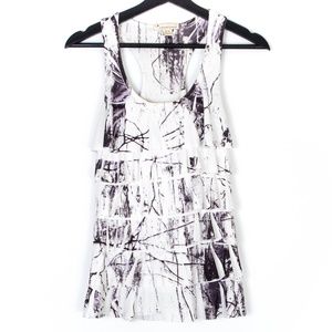 Twentyone Womens Tank Top Layered Camo Medium AC